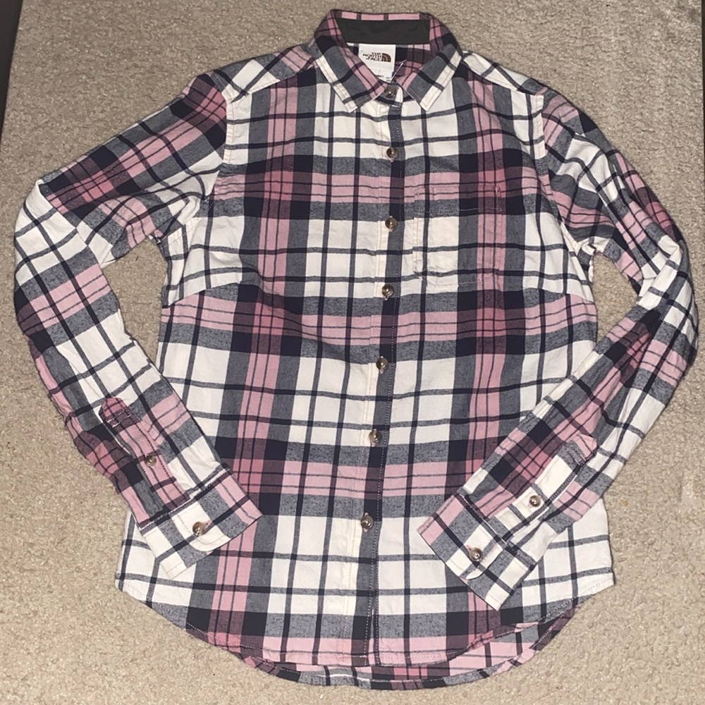 The North Face Button Down Plaid Shirt